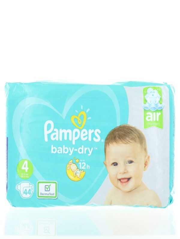 Pampers Scutece Nr. 4 9-14 kg 44 buc Baby-Dry