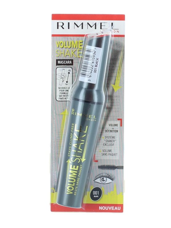 Rimmel Mascara 9 ml Volume Shake 001 Black