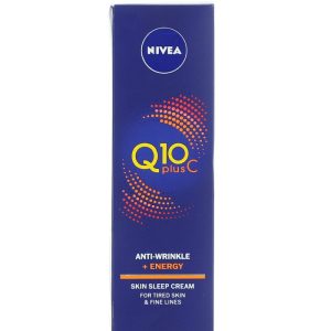 Nivea Crema antirid de noapte 40 ml Q10 Plus C