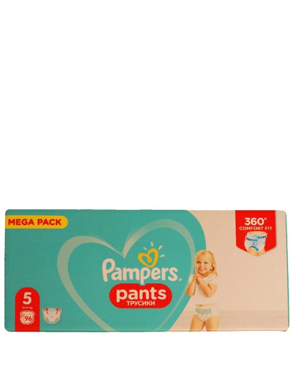 Pampers scutece chilotel nr. 5 12-17 kg 96 buc Baby-Dry