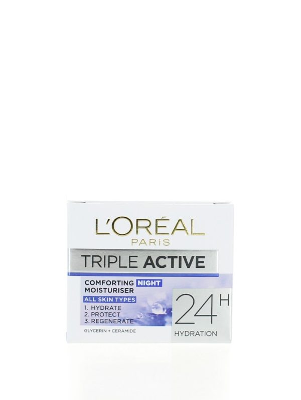L'oreal Crema de noapte 50 ml Triple Active All Skin Types
