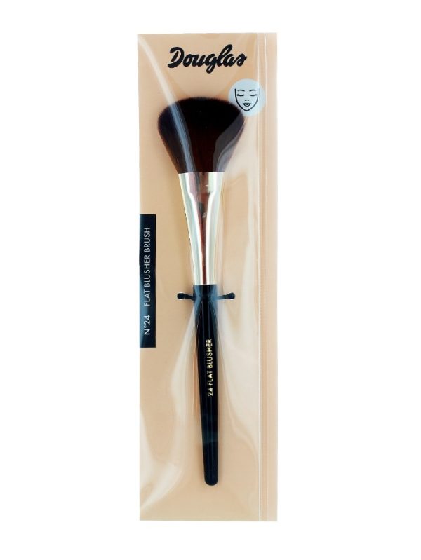 Douglas Pensula plata pentru fardul de obraz 1 buc Flat Blusher Nr.24