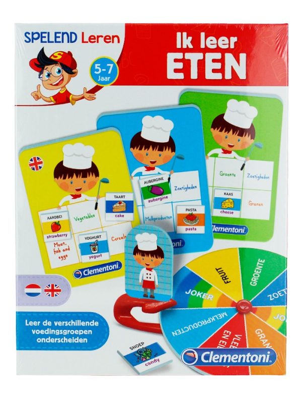 Clementoni Joc educativ "Ik Leer Eten'' (Learn To Eat)