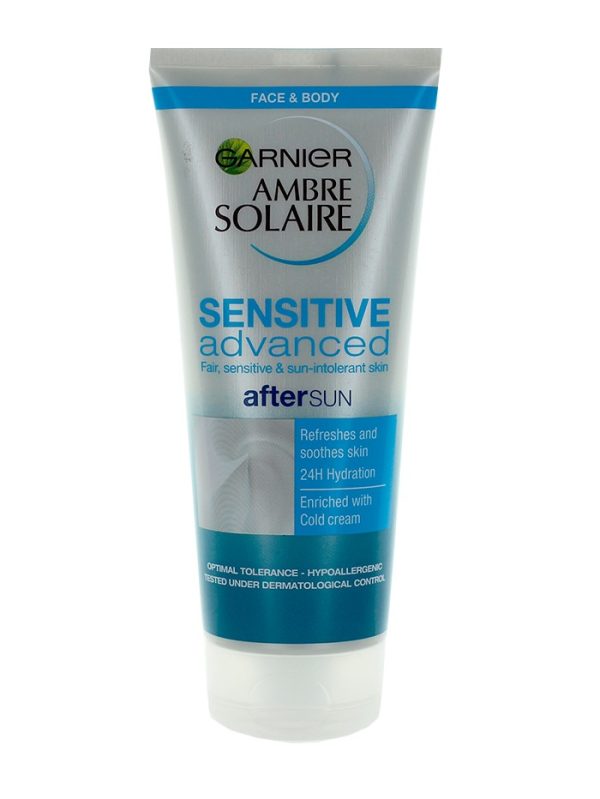 Garnier Ambre Solaire Lotiune dupa plaja 200 ml Sensitive Face&Body (in tub)