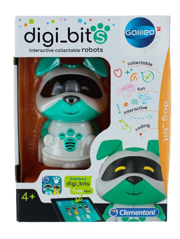 Clementoni Digi Bits Dog robot interactiv