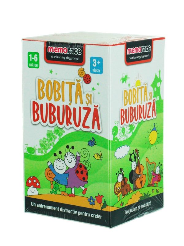 Memorace Joc educativ-Bobita si Buburuza, 3+Ani 58 piese