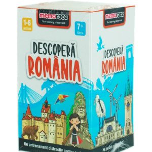 0018823.jpg Memorace Joc educativ-Descopera Romania, 7+Ani 58 piese