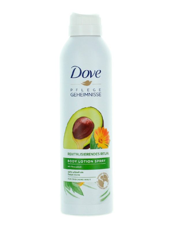 Dove Spray hidratant pentru piele uscata 190 ml Invigorating Ritual Dry Skin