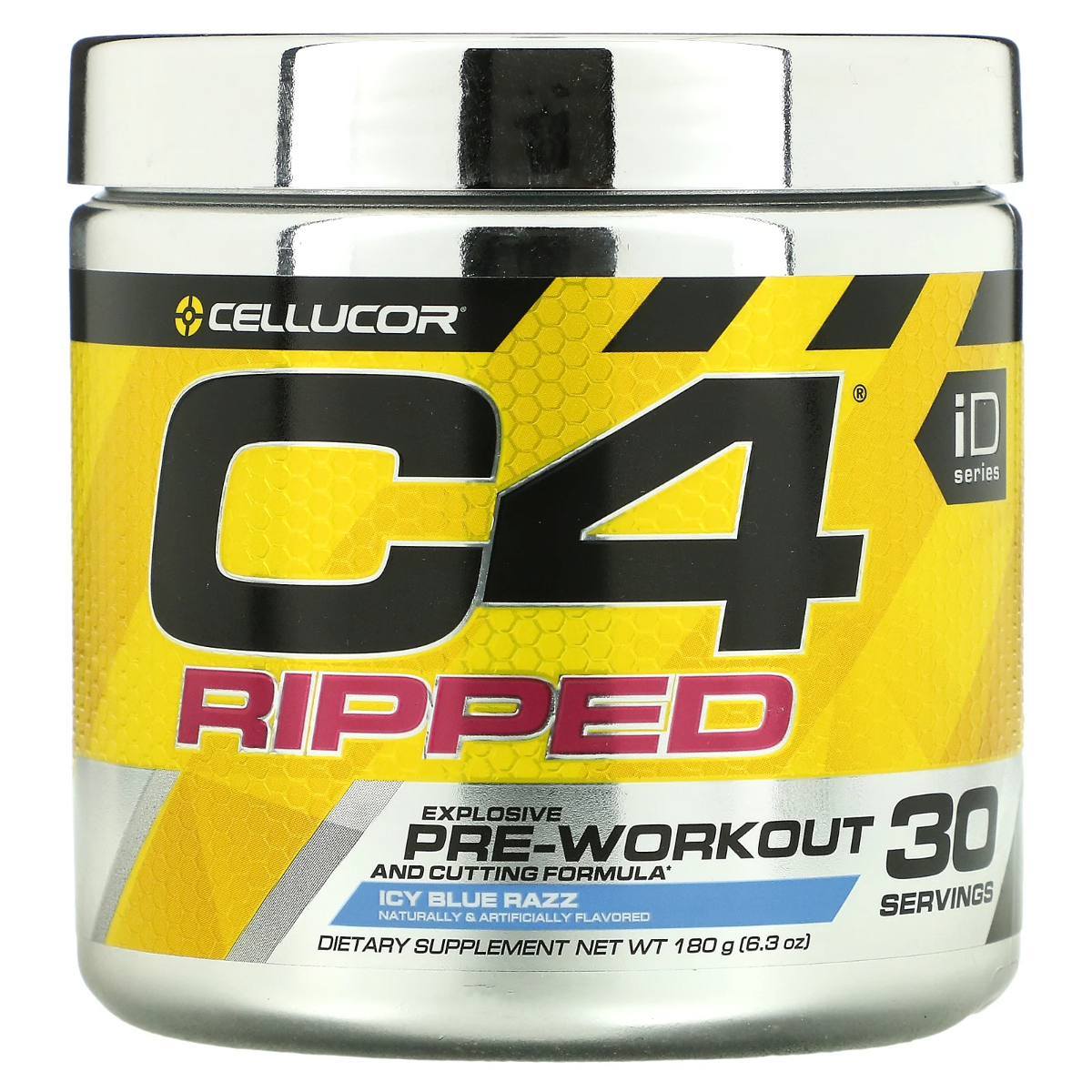 0193fcc571516_4.png Formula pre-workout C4 Ripped cu aroma de icy blue razz, 180g, Cellucor