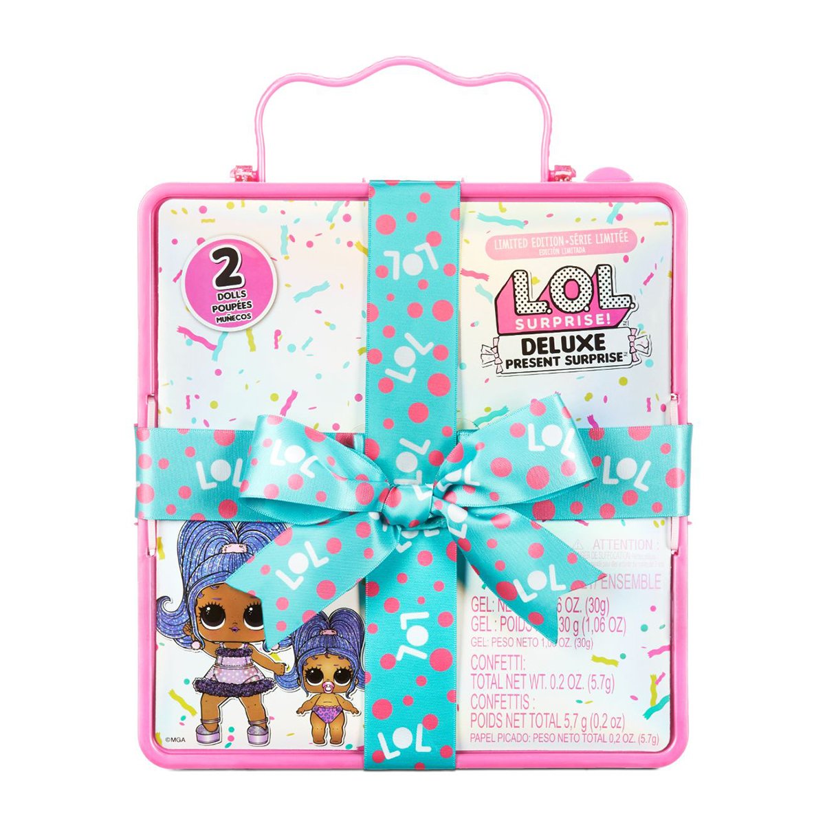 LOL Surprise, Deluxe Present Surprise cu 2 Papusi, S2