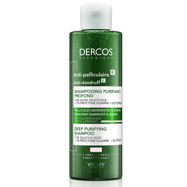 Sampon purificator antimatreata Dercos, 250ml, Vichy