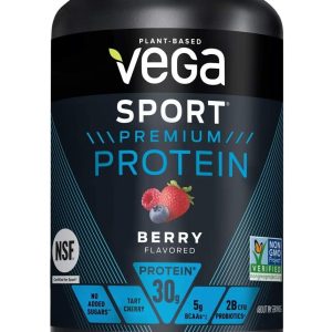 09c8355cdb516_613kuubul3l._ac_sl1500_.jpg Proteina vegetala cu aroma de fructe de padure Sport Premium Protein, 801g, Vega