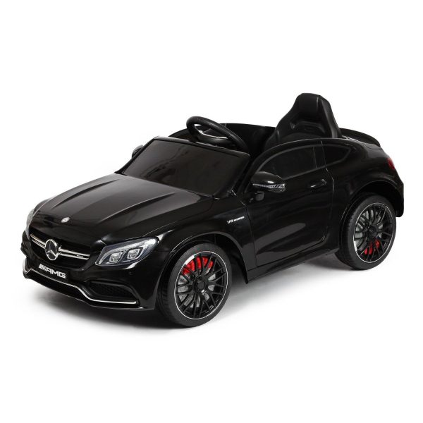 Masinuta electrica cu telecomanda Mercedes Benz C63, Negru
