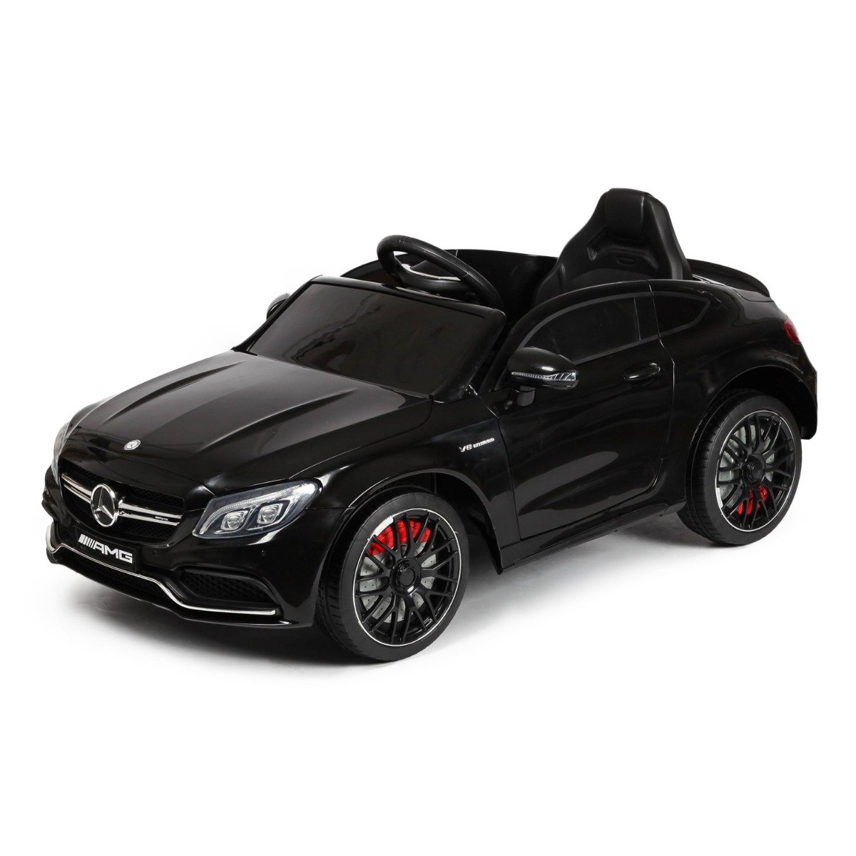 0_1.jpg Masinuta electrica cu telecomanda Mercedes Benz C63, Negru