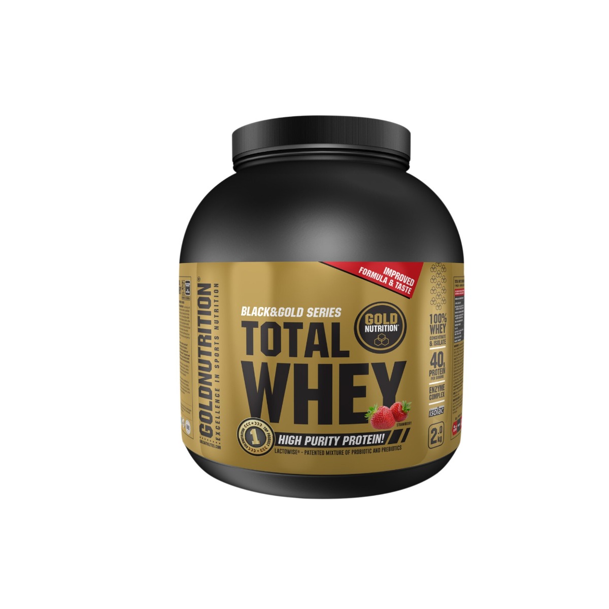 0a9876ca75e06_res_0273dcd15982c3e6f465cb002e2f1385.jpg Pudra proteica Total Whey cu capsuni, 2kg, Gold Nutrition