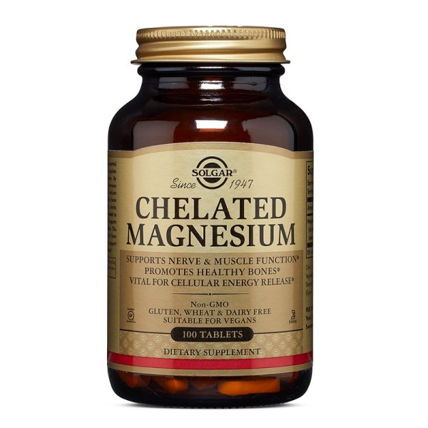 0eb2b5c28fa06_33984007000.jpg Magneziu Chelat 100mg, 100 tablete, Solgar