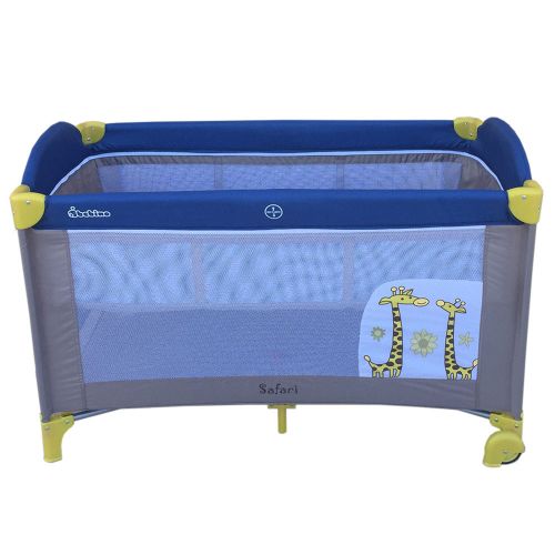 Tarc doua nivele 60/120 cm Bebino Safari blue warmer grey