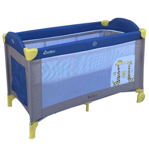 103695.jpg Tarc doua nivele 60/120 cm Bebino Safari blue warmer grey