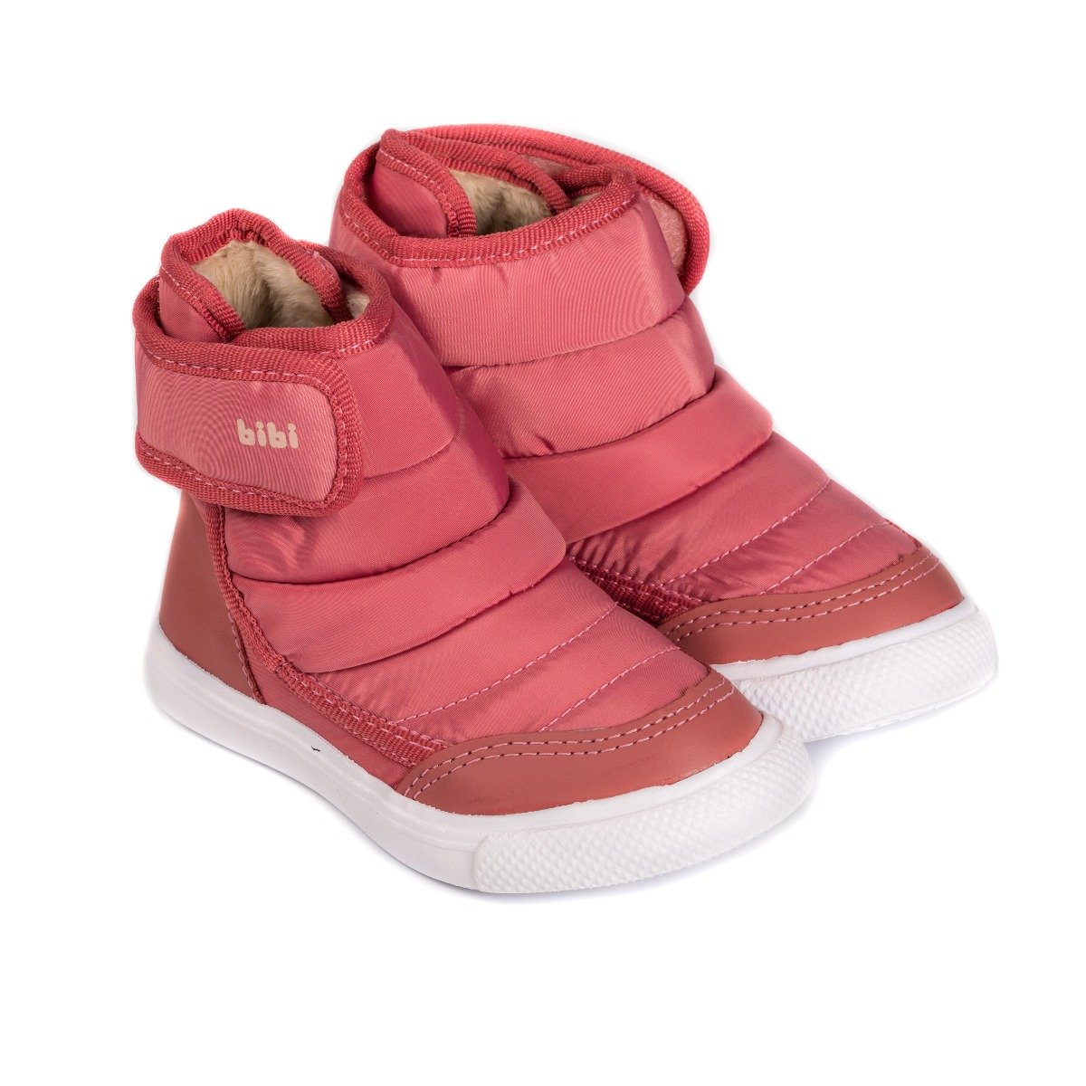 Ghete imblanite, cu velcro, pentru fete Bibi Agility Mini Camelia