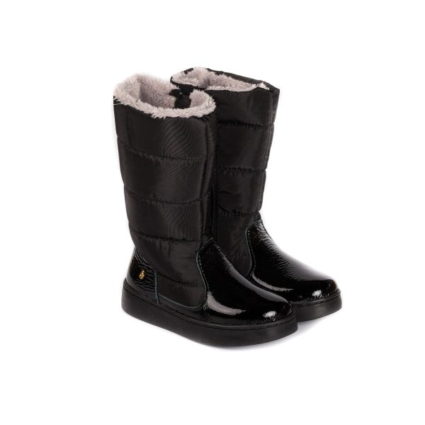 1049079_1.jpg Cizme fete Bibi Urban Shine Black cu blanita