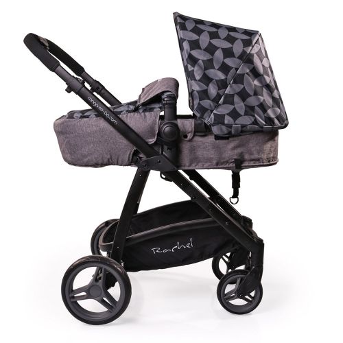 106740-4.jpg Carucior combinat Cangaroo Rachel 2018 grey leaves