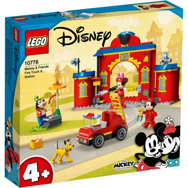 10776_box1_v29.jpg LEGO® Mickey And Friends - Statia si camionul de pompieri ale lui Mickey si prietenii sai (10776)