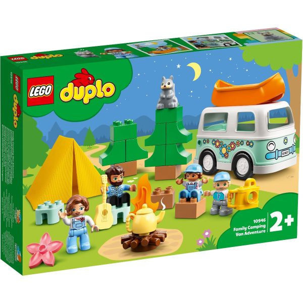 LEGO® Duplo - Aventura cu rulota de vacanta a familiei (10946)