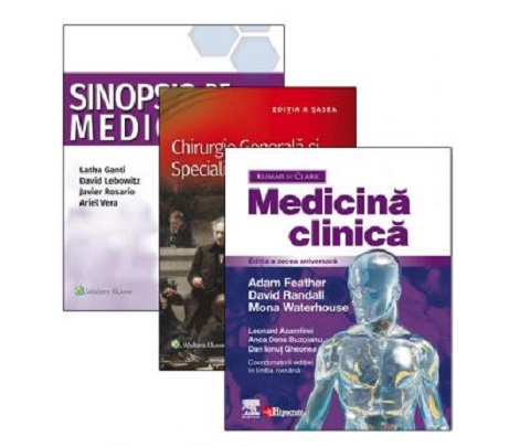 Set 3 volume - Medicina clinica - Chirurgie generala si specialitati chirurgicale - Sinopsis de medicina | Parveen Kumar, Latha Ganti, Peter Lawrence