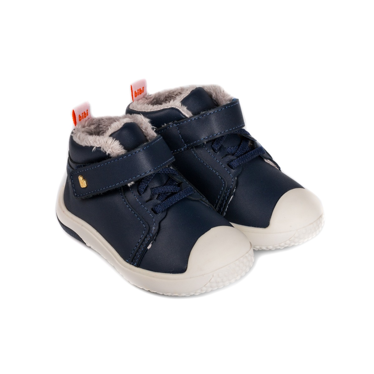 Ghete unisex Bibi Prewalker Naval cu blanita