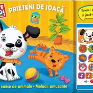 Carte cu sunete - Bebe smartphone: Prieteni de joaca |