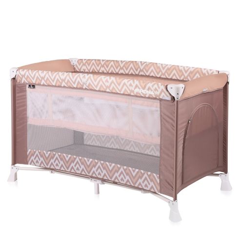 Tarc doua nivele Lorelli Verona 2019 brown beige lines