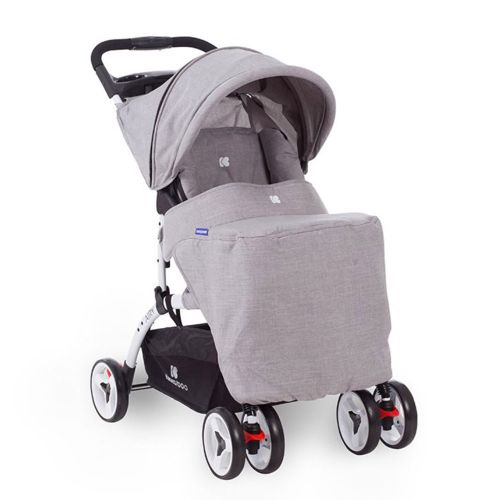 Carucior de vara Kikka Airy 2019 grey melange