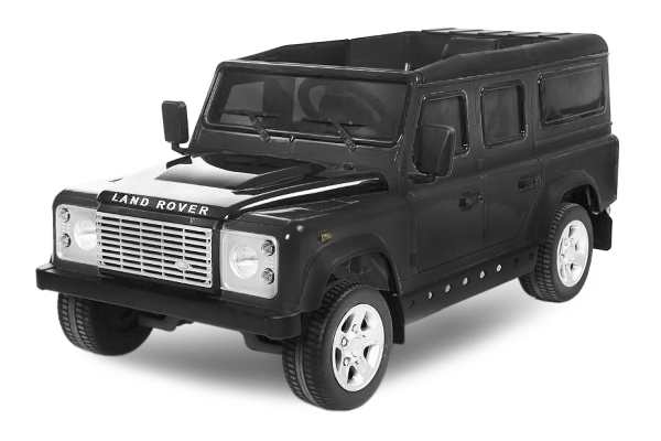 1191175_e.jpg-150-1592.jpg Masinuta electrica Land Rover Defender 2x35W 12V cu ROTI MOI Negru