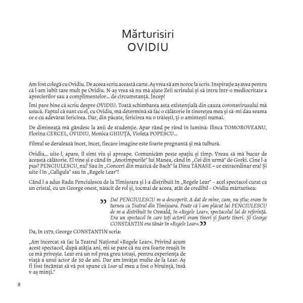 O carte frumoasa despre un om frumos - Ovidiu Iuliu Moldovan | Rodica Mandache