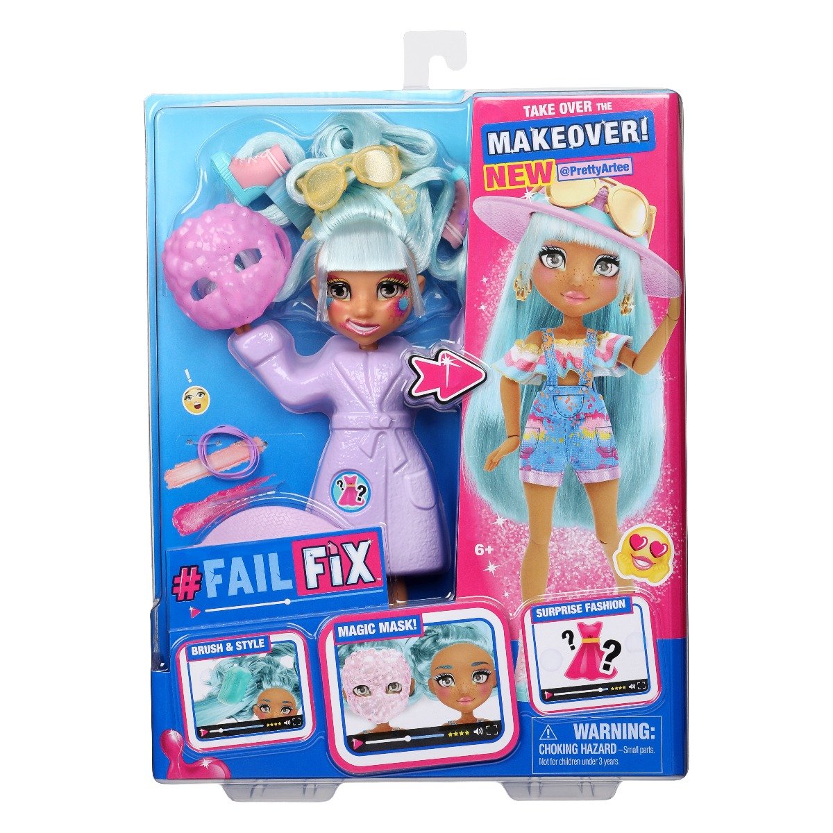 Papusa Fail Fix Makeover S2, PrettyArtee
