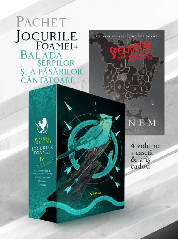 Pachet Jocurile Foamei 4 volume | Suzanne Collins