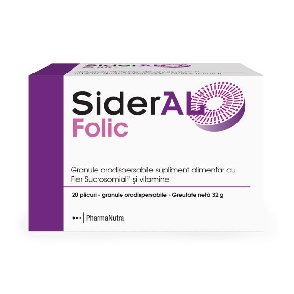 1494978ef7906_5944756000691.jpg Sideral Folic, 20 plicuri, Solacium Pharma