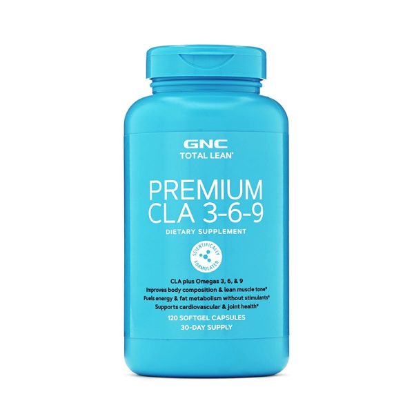 15cf29d4d2516_premium-cla-omega-3-6-9-120cps-gnc-1-800x800-1.jpg CLA 3-6-9 + Acid Linoleic Conjugat si Omega 3-6-9 Total Lean Premium, 120 capsule, GNC