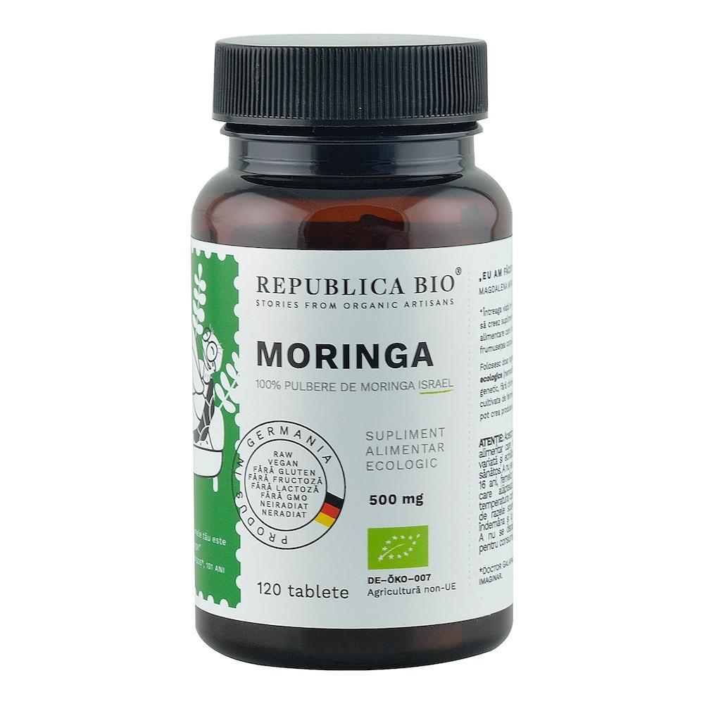 165e93791bd06_5949072200268.jpg Moringa ecologica, 120 tablete, Republica Bio