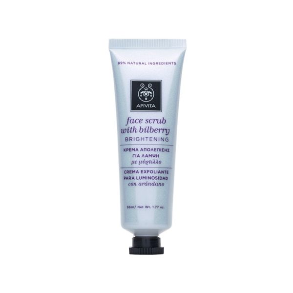 Apivita Masca Naturala Exfolianta Cu Afine 50ml