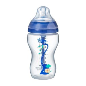 Biberon Advanced cu Sistem de Ventilatie Albastru, 340ml, Tommee Tippee