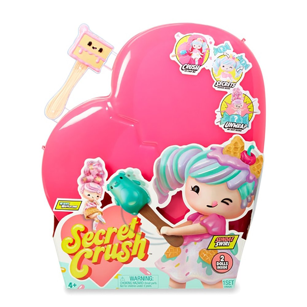 Papusi Secret Crush, Sundae Swirl si Winnie Wafflecone cu 5 surprize