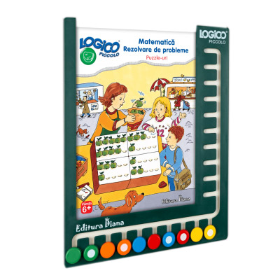 Set cu tablita Logico - Matematica. Rezolvare de probleme - PUZZLE-URI |
