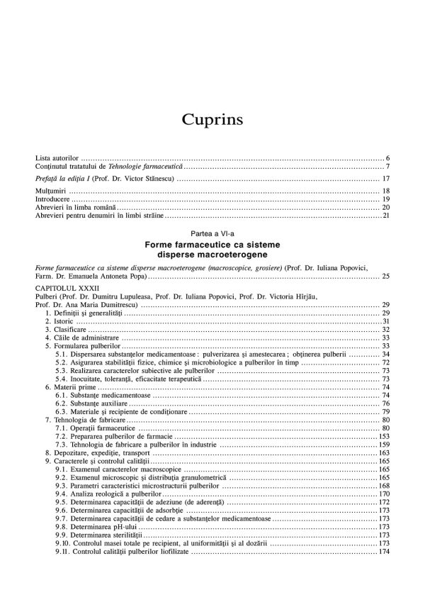 1985022-1.jpeg Tehnologie farmaceutica. Volumul III | Iuliana Popovici, Dumitru Lupuleasa