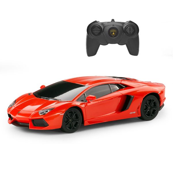 1_1__4.jpg Masinuta cu telecomanda Rastar Lamborghini Aventador LP700 RC, Portocaliu, 1:24