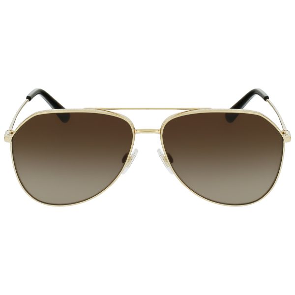 Ochelari de soare Dolce&Gabbana DG2244 02/13, Auriu, 59 mm