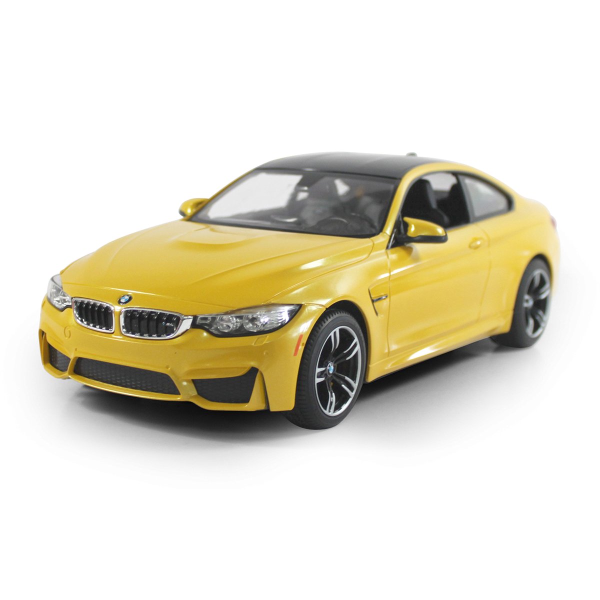 1_54_1.jpg Masinuta cu telecomanda Rastar BMW M4 Coupe, Galben, 1:14