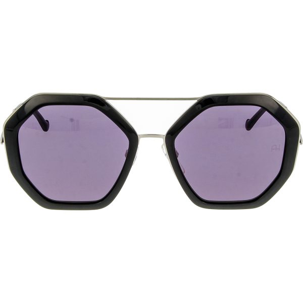 Ochelari de soare Ana Hickmann AH3198 A01, Negru, 53 mm