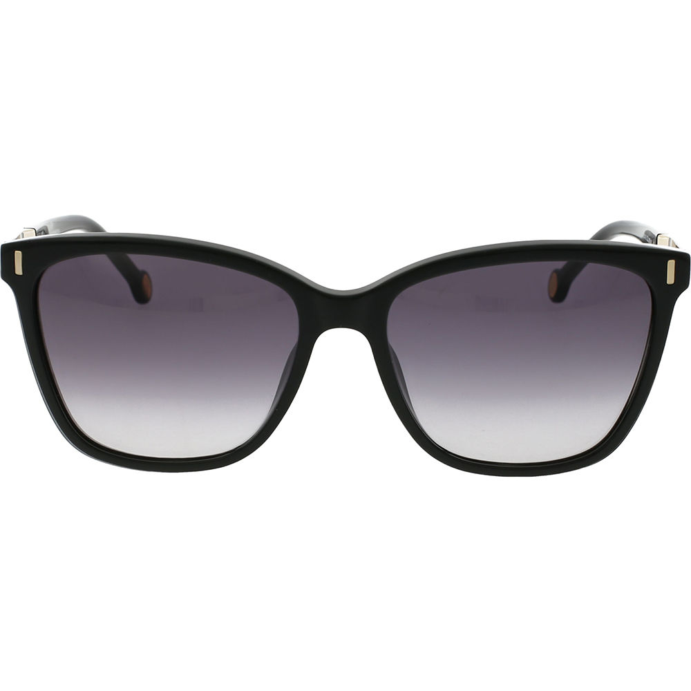 Ochelari de soare Carolina Herrera SHE828 0700, Negru, 56 mm