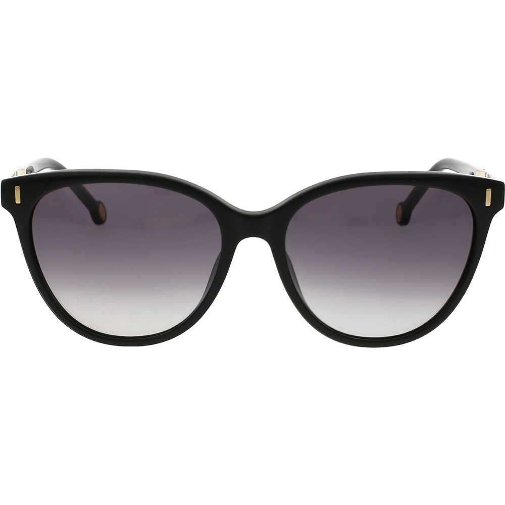 Ochelari de soare Carolina Herrera SHE829 0700, Negru, 56 mm